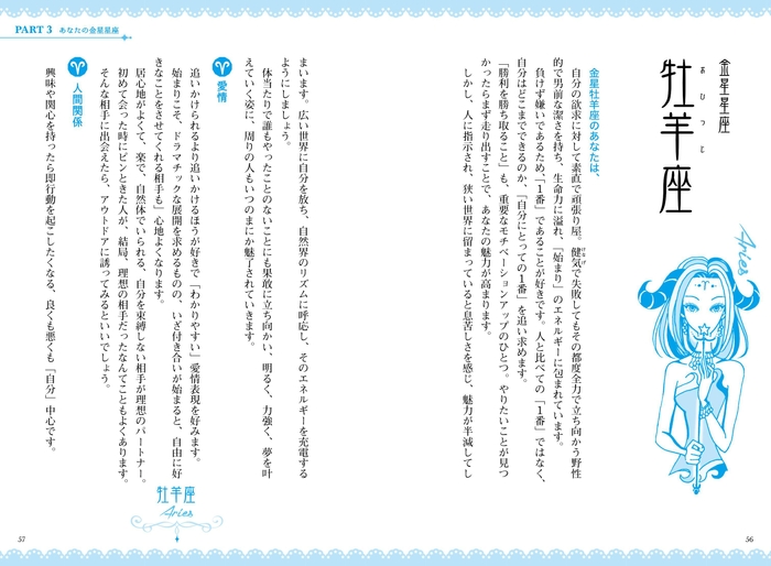 幸せを引き寄せる金星星座