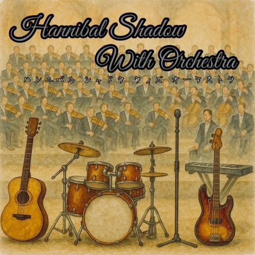 9/14にNewリリースされた「Hannibal Shadow with Orchestra」のジャケットアート