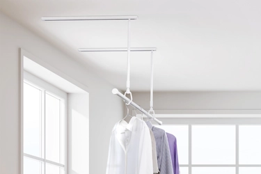 生活動線を妨げない新発想　 「スライド式室内物干し　TAR5686」が4月1日発売