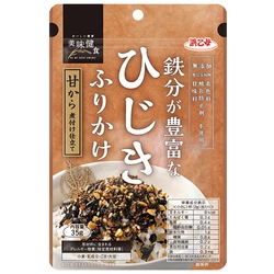 美味健食ふりかけシリーズ！ 『鉄分が豊富なひじきふりかけ』『Caが豊富なしらすふりかけ』 『Caが豊富な金ごまかつおふりかけ』3月6日発売