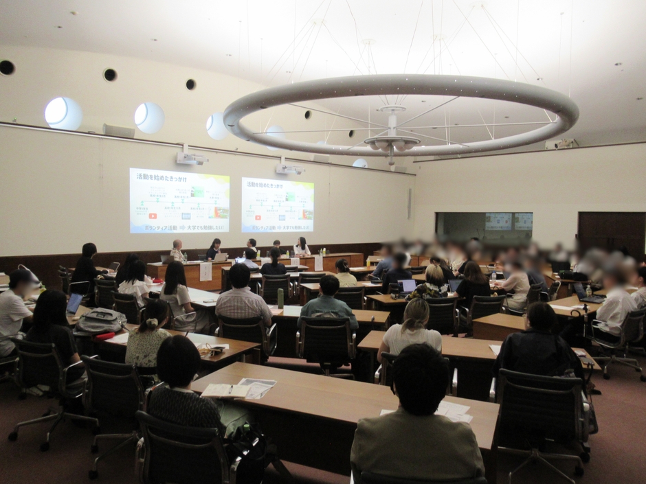 昨年度の様子:シンポジウム