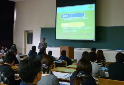過去の入試説明会の様子