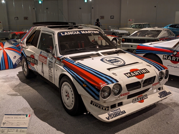 ランチア・デルタS4(1986年) <四国自動車博物館にて撮影>