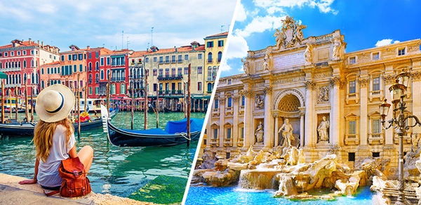 【旅工房】目玉ツアー3：人気No.1イタリア3都市周遊ツアー