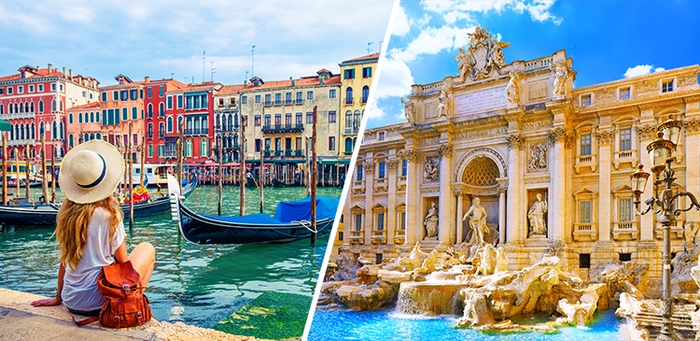 【旅工房】目玉ツアー3:人気No.1イタリア3都市周遊ツアー