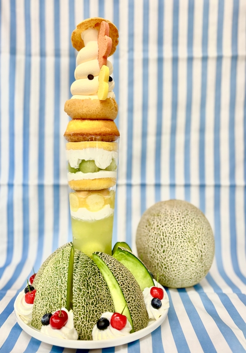 メガ盛りコッコちゃんパフェ～サマーVer～