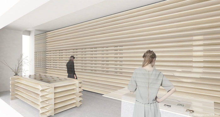 J of JINS 六本木ヒルズ店 内観