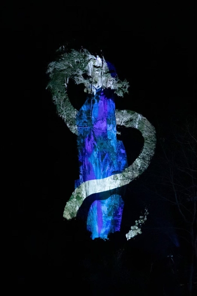 龍角峯ライトアップ(昨年度)