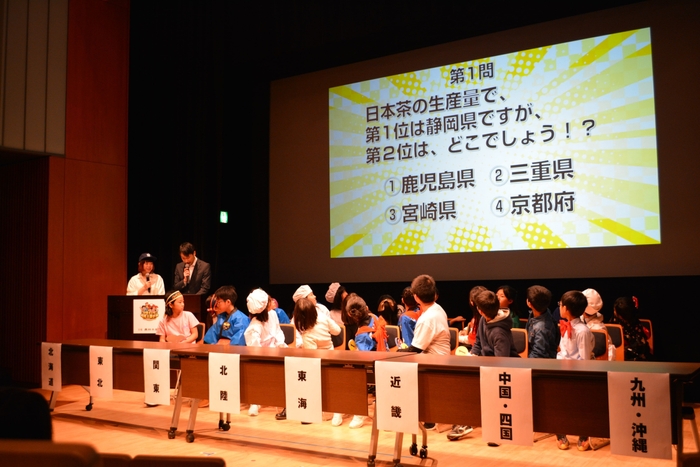 全国大会 クイズの様子
