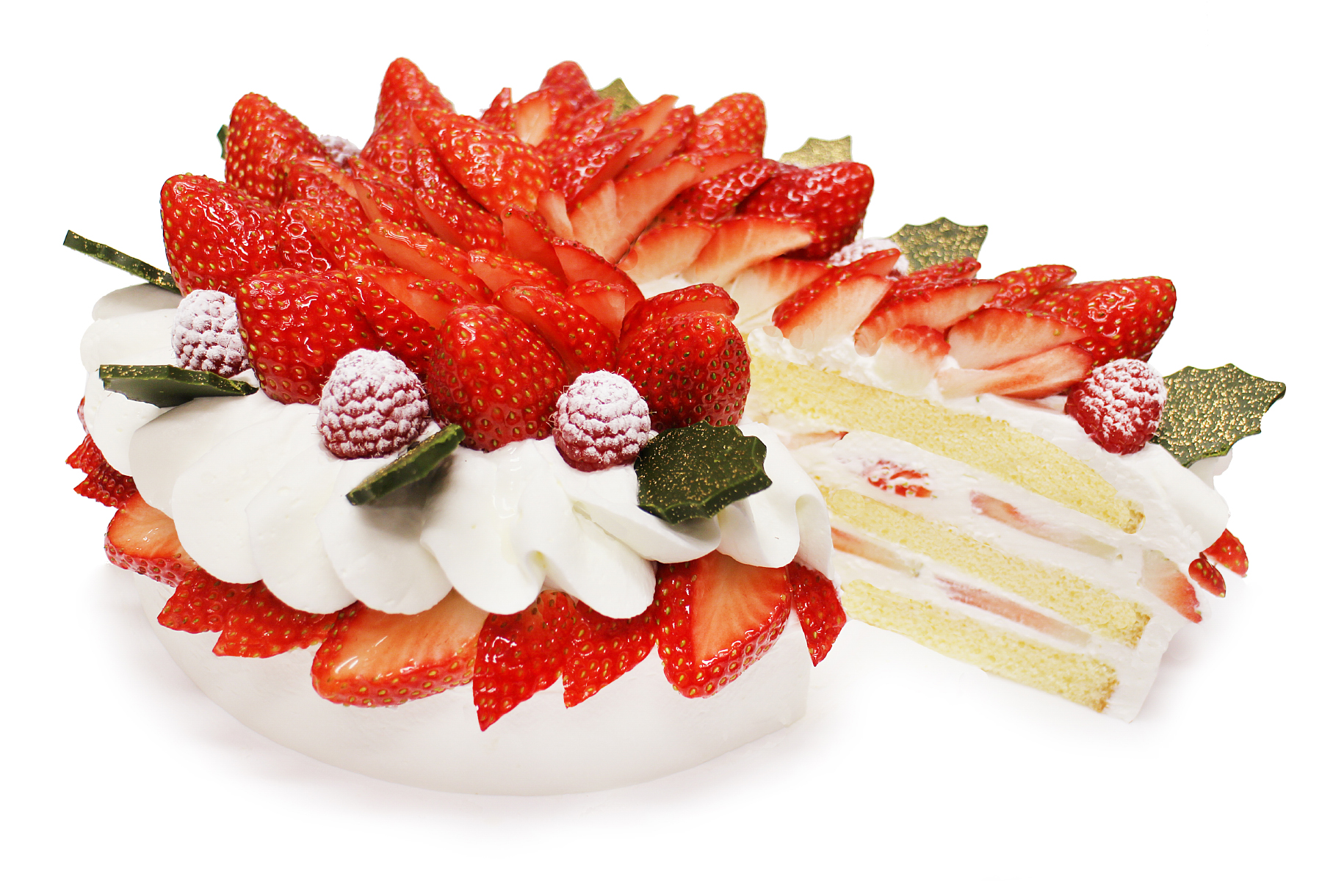 カフェコムサは毎月22日がショートケーキの日 12月はクリスマスデザインの限定ショートケーキを発売 グルメプレス