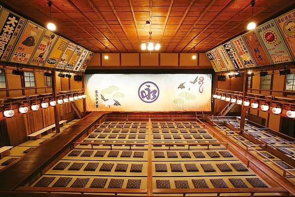 ▲出石永楽館　内観（イメージ）