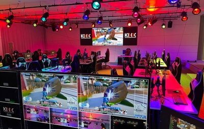 E館(情報学部棟)1階 esports Arena