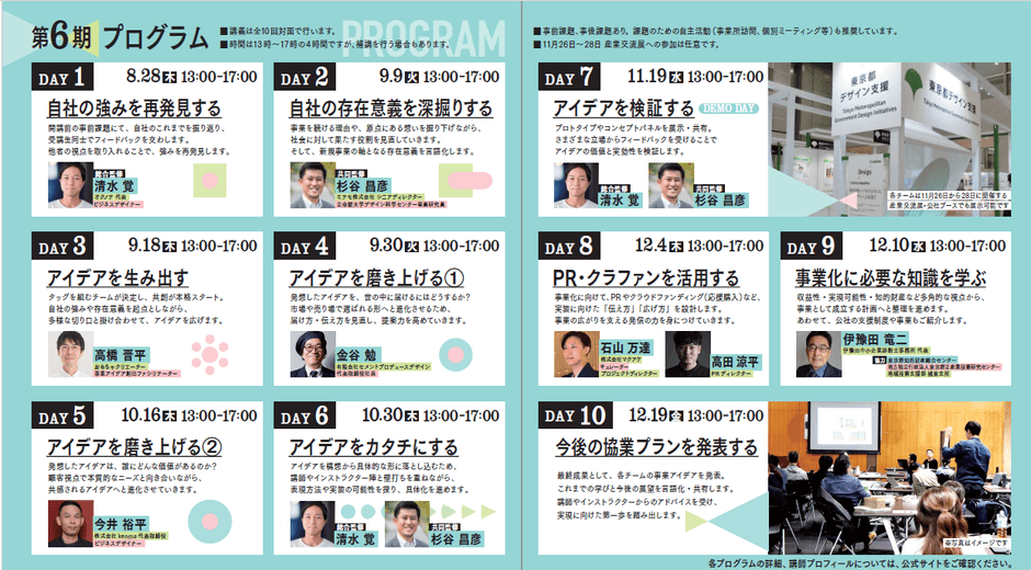 第6期スクールプログラム