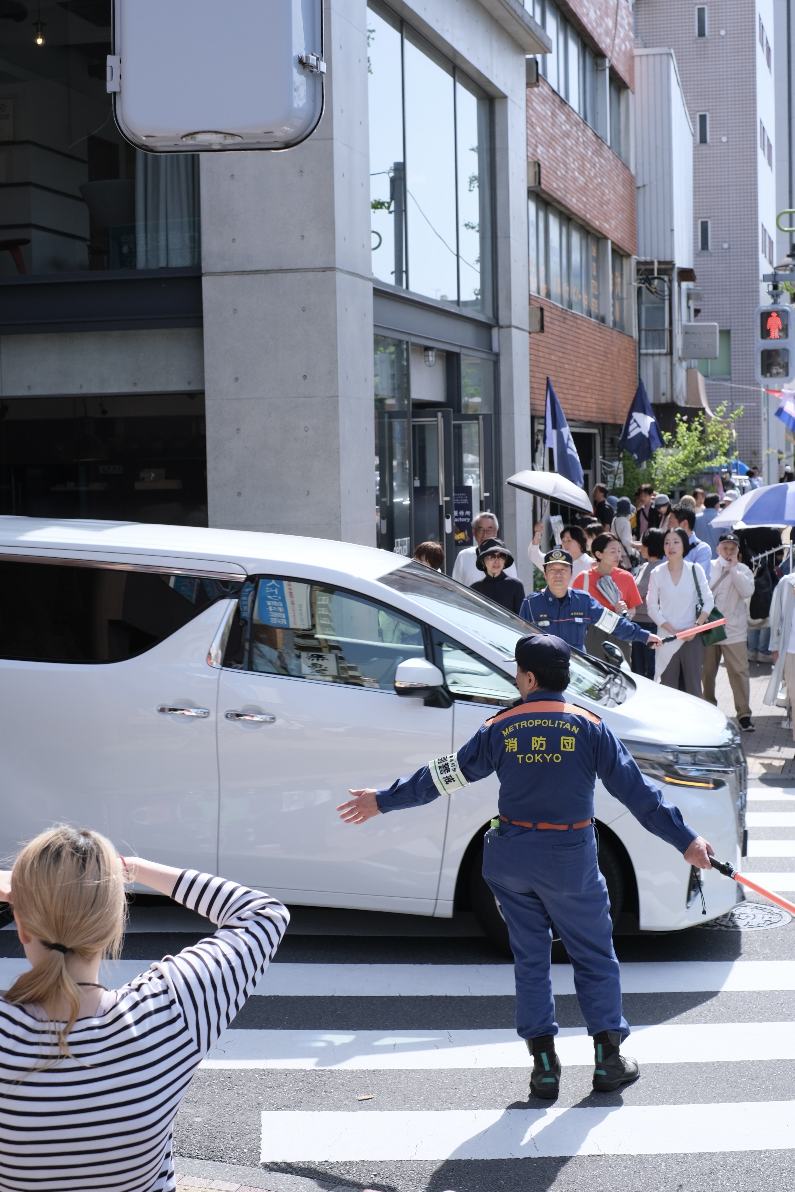 消防団の方も大活躍!