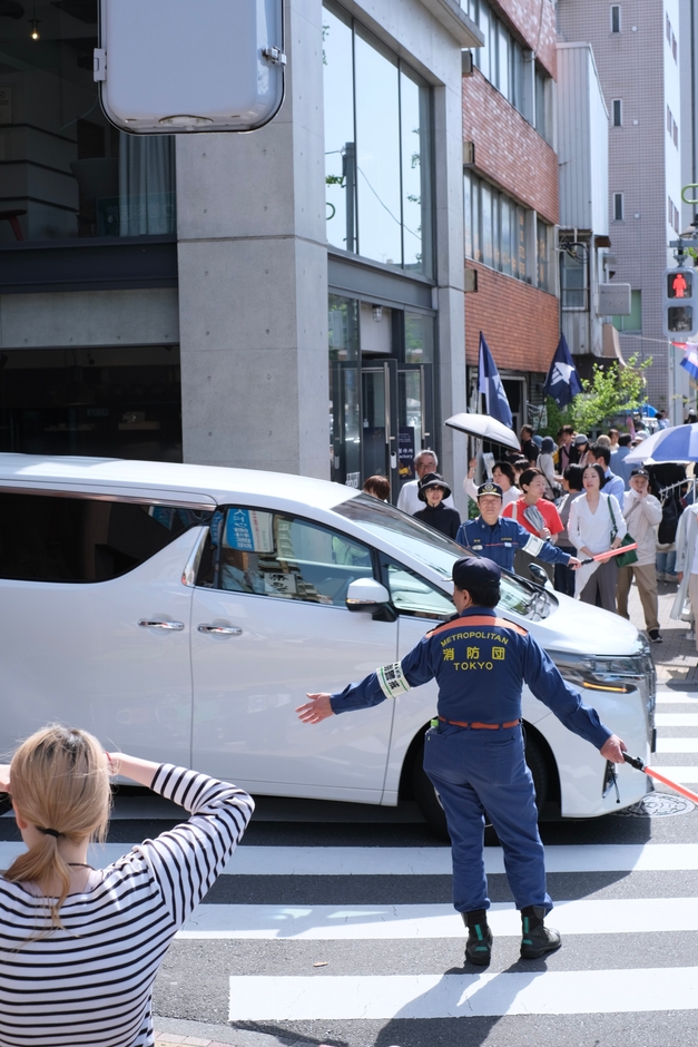 消防団の方も大活躍!