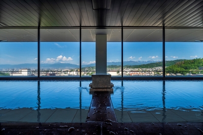 onsen hotel OMOTO 展望大浴場