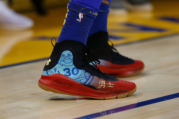 Stephen Curry (ステフィン・カリー) / Under Armour Curry 4 custom