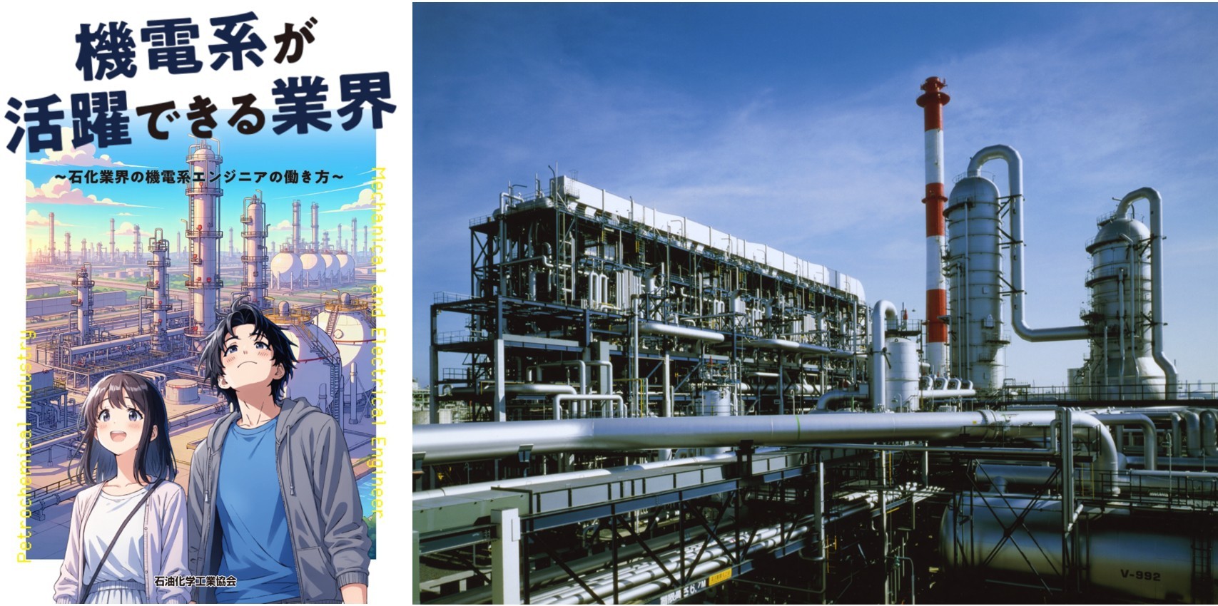 機電系学生向け「機電系が活躍できる業界 石油化学工業」電子版ブックレット2026年版を公開