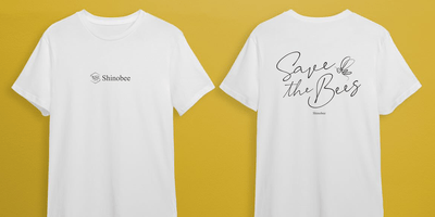 復旧祈念Tシャツ Save the Bees(2)