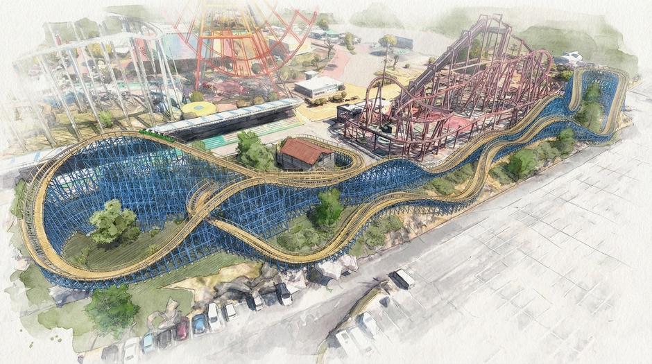 完成イメージパース図