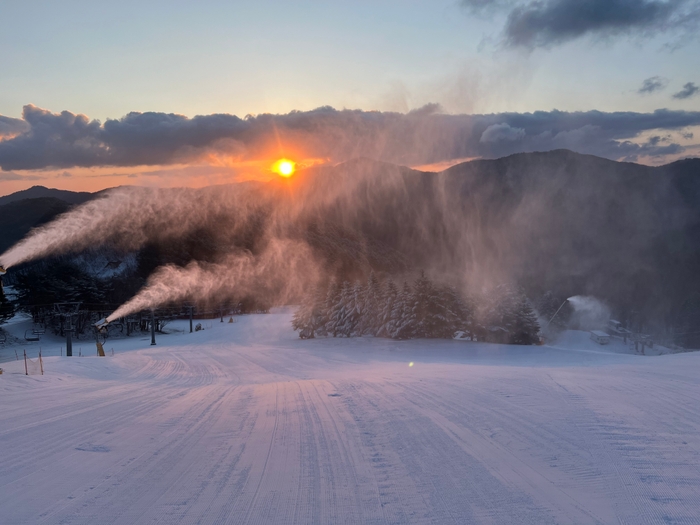 朝の風景 昨シーズン