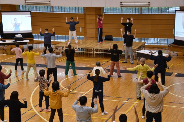 「健康サポート体操」の会場