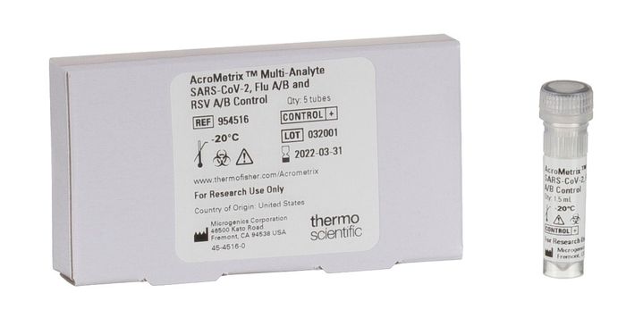 Thermo Scientific AcroMetrix Multi-Analyte SARS-CoV-2&#44; Flu A/B and RSV A/B Control