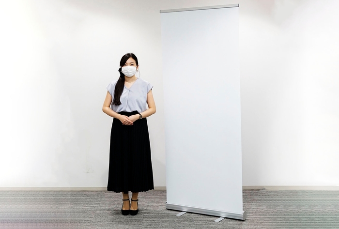 C:大型スタンド式パーテーション