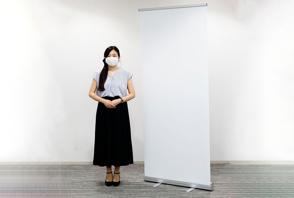 C:大型スタンド式パーテーション