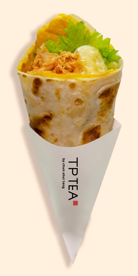 「チキン蛋餅(だんぴん)」単品ハーフサイズ 250円