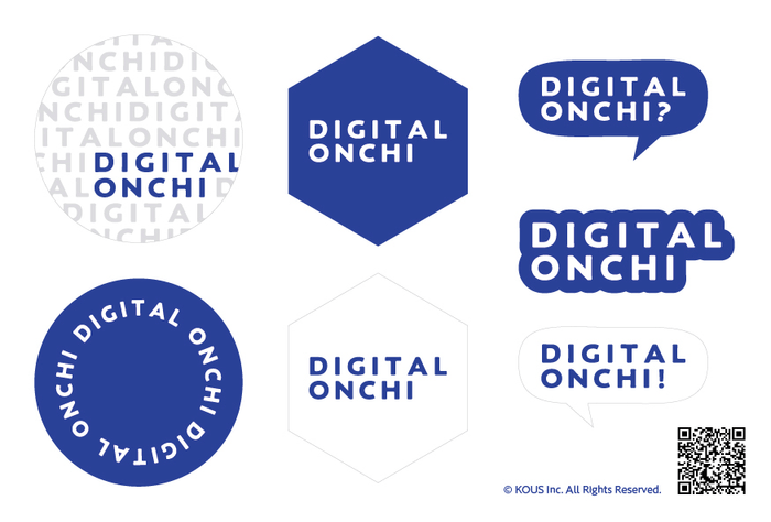 「DIGITAL ONCHI」オリジナルステッカーシート