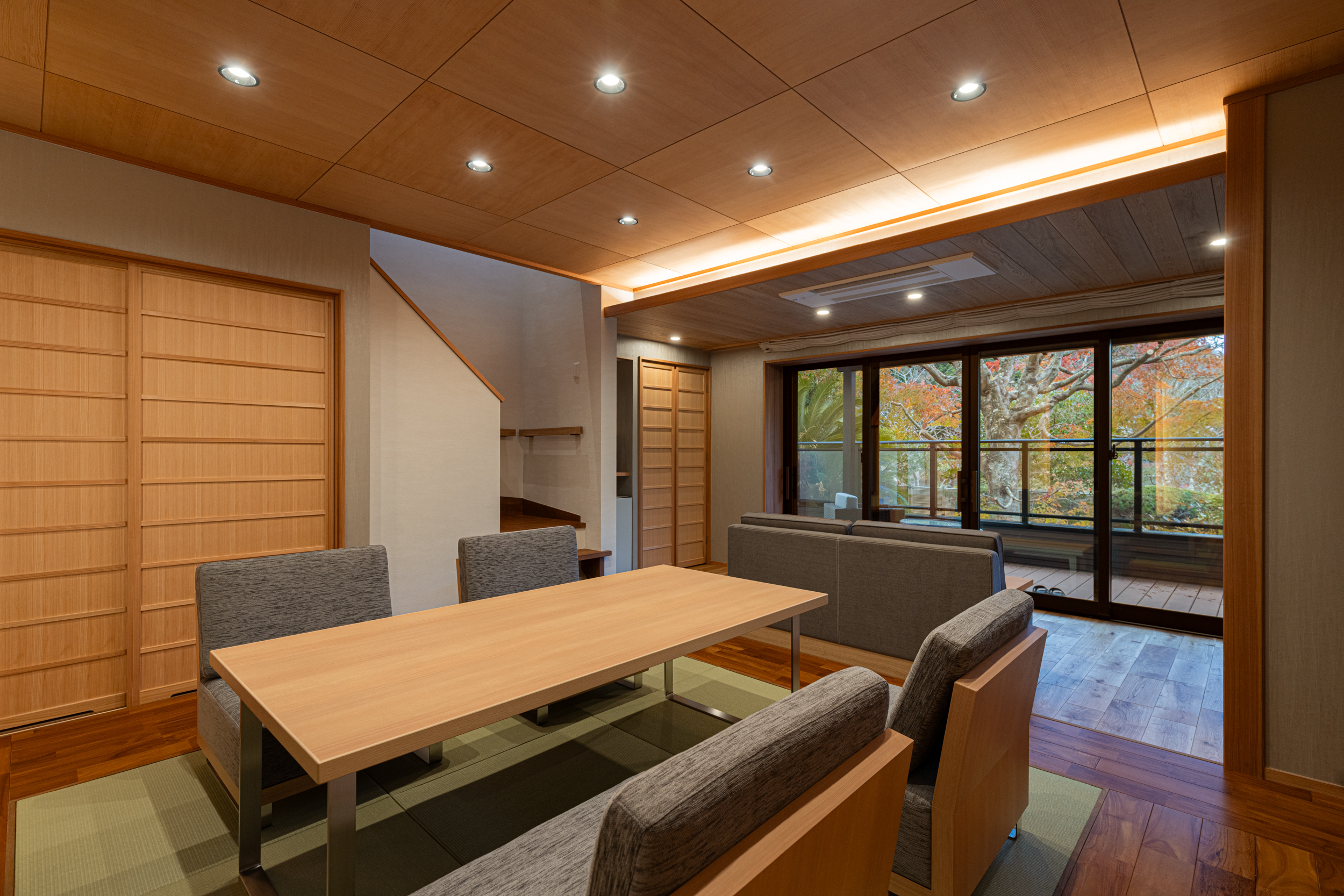 【メゾネット】露天風呂付スイート 和洋室