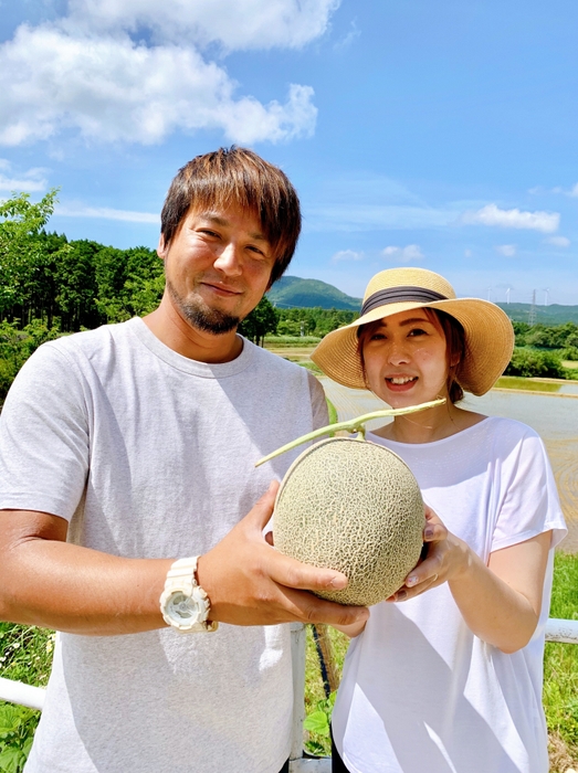 やしろ農園の「椿メロン」