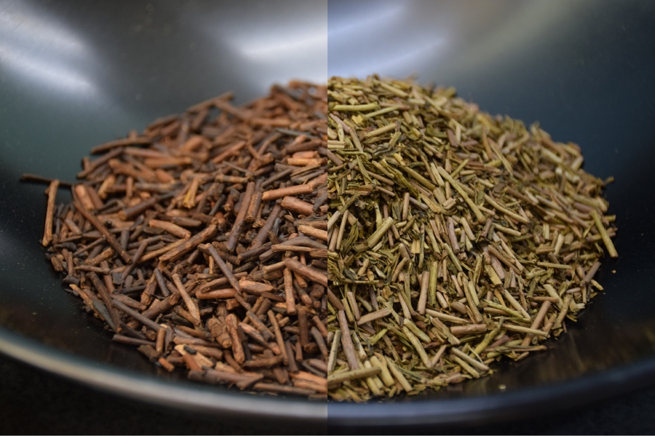 香りの棒ほうじ茶と、旨み甘みの棒ほうじ茶をブレンド