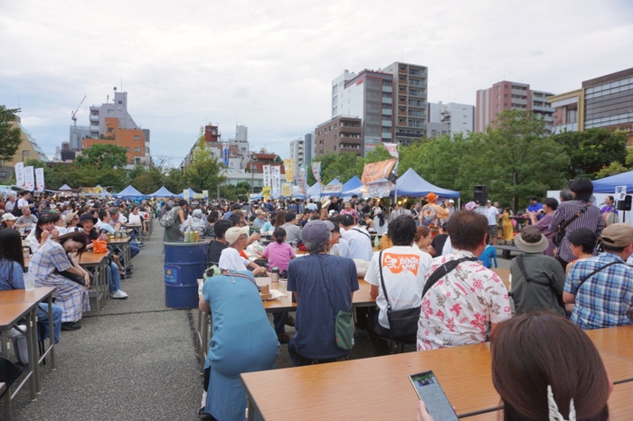 2024年度のすみだワンコインオクトーバーフェスト・すみだジビエフェスティバルの様子