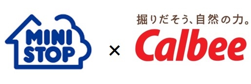 ミニストップロゴ×カルビー株式会社ロゴ