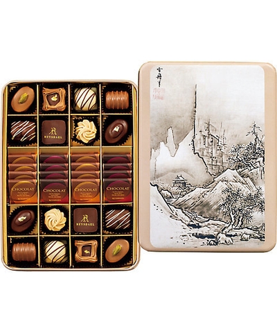 東京国立博物館 限定ギフト〈ロイスダール〉秋冬山水図 エクセレンスショコラ