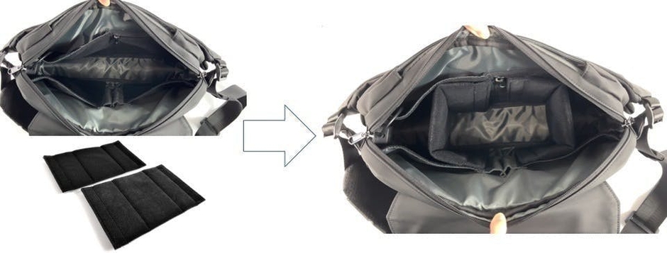 取り外し可能なマジックフェルトのパーティション(仕切り板)で、用途に合わせてさまざまな空間を計画できます。