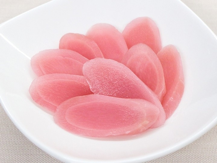 「岩下の新生姜スライスマイルド」盛付例