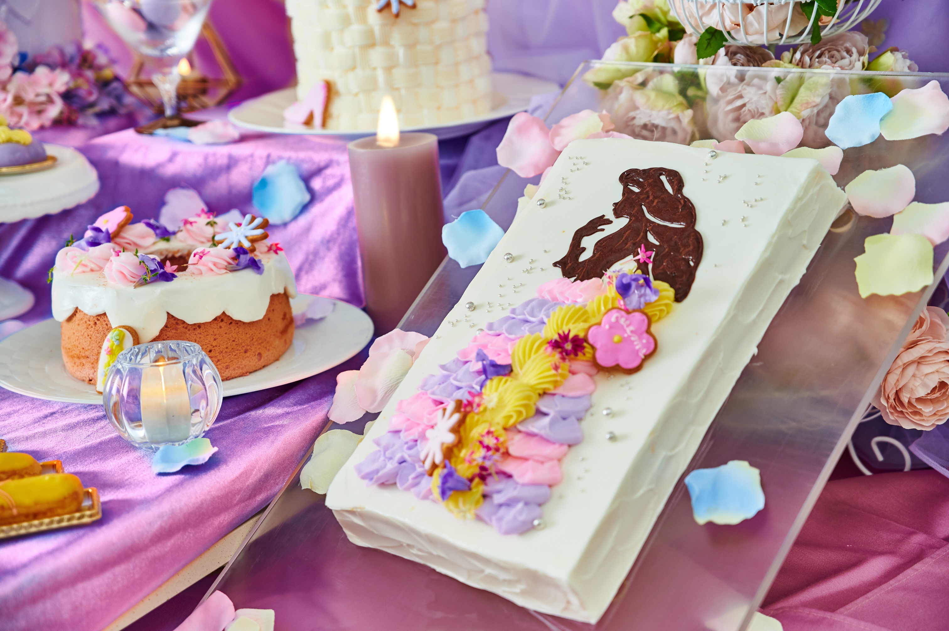 仙台に初登場 デザートブッフェ ラプンツェルのフラワースイーツパーティー 色とりどりの花々を表現したキュートなスイーツや軽食種類以上が食べ放題 グルメプレス