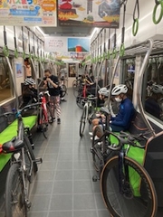 ▲ 過去サイクルトレイン 運行時の様子