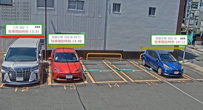 AI車番認識