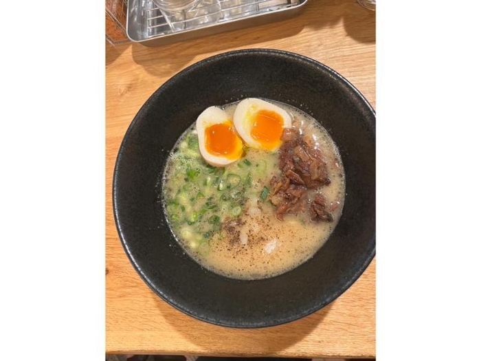 子どもに届け　牛骨王のラーメン