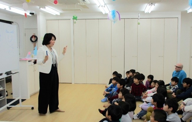 子ども向け講座実施風景
