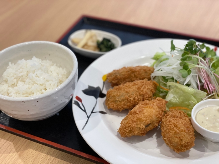 カキフライ定食