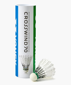 競技性能と素材革新を両立したシャトルコック　「CROSSWIND 70（クロスウィンド 70）」