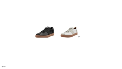 (左から)BLACK/BLACK　WHITE/GRAVEL　各￥35,200