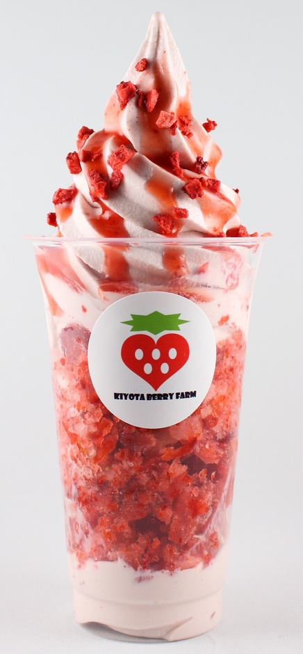 けずりいちごパフェ