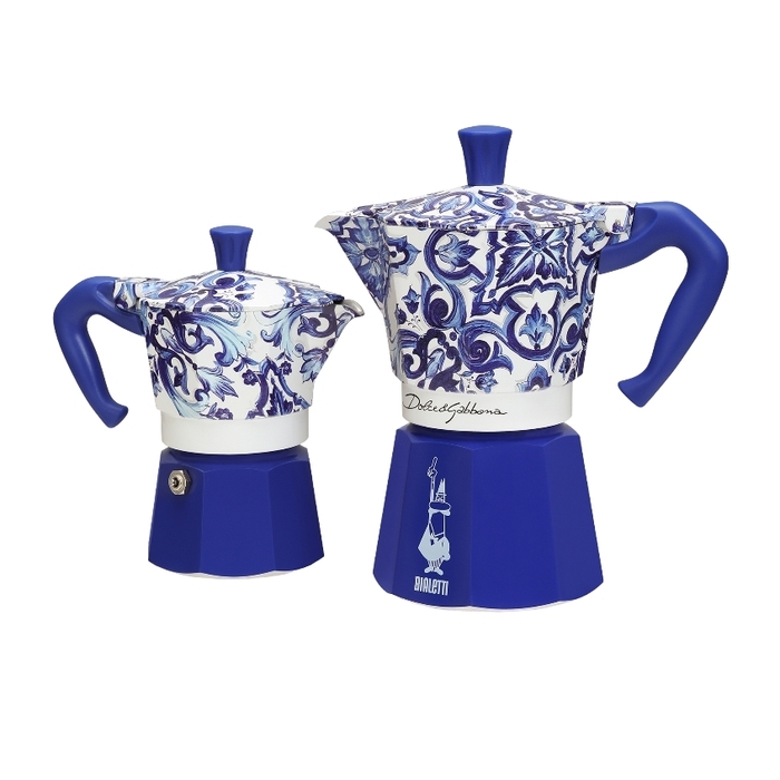 Moka Express Blu Mediterraneo