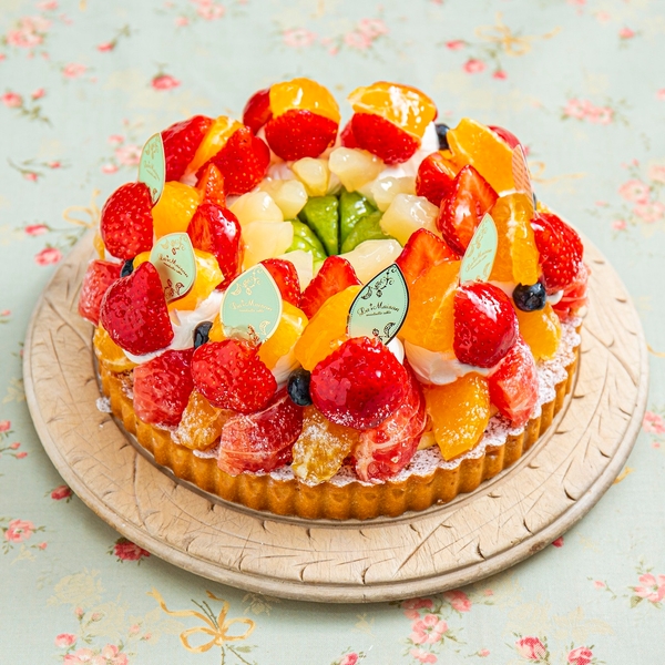 いちごと不知火の彩りフルーツタルト